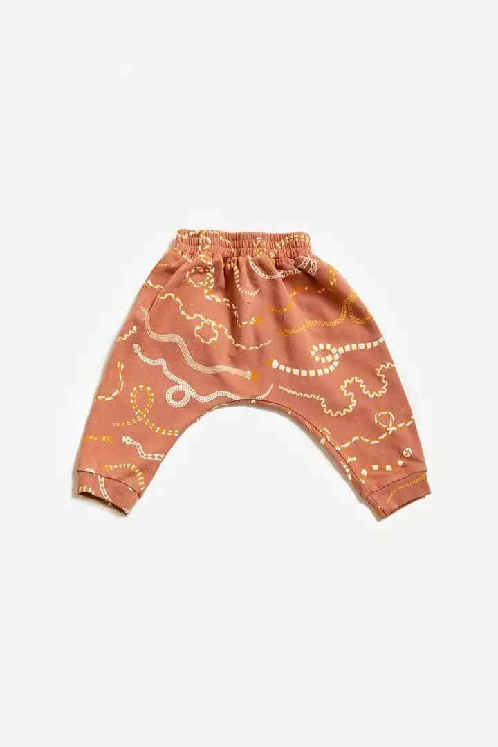 North Of West Kids' Snake Rainbow Harem Pants - Sunset Sale 1 North Of West Kids' Snake Rainbow Harem Pants - Sunset Sale