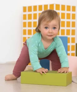 North Of West Baby's Squiggles Long Sleeve Onesie - Seafoam 7 North Of West Baby's Squiggles Long Sleeve Onesie - Seafoam