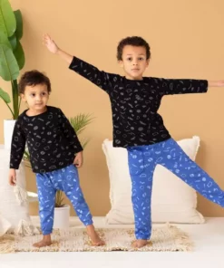 North Of West Sale Kids' Squiggles Raglan Tee - Black 11 North Of West Sale Kids' Squiggles Raglan Tee - Black