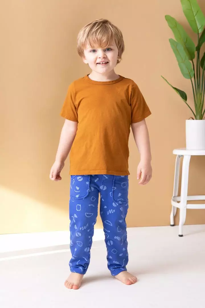 North Of West Kids' Squiggles Traveler Sweatpants - Azure Sale 3 North Of West Kids' Squiggles Traveler Sweatpants - Azure Sale