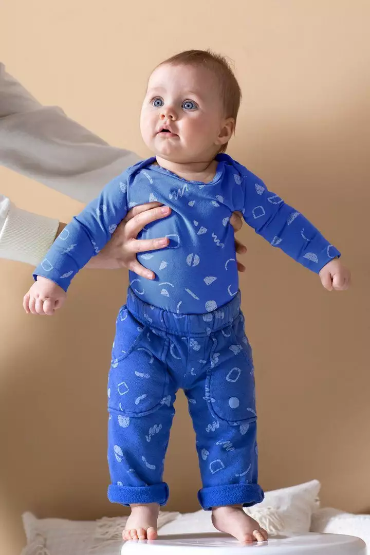 North Of West Kids' Squiggles Traveler Sweatpants - Azure Sale 4 North Of West Kids' Squiggles Traveler Sweatpants - Azure Sale