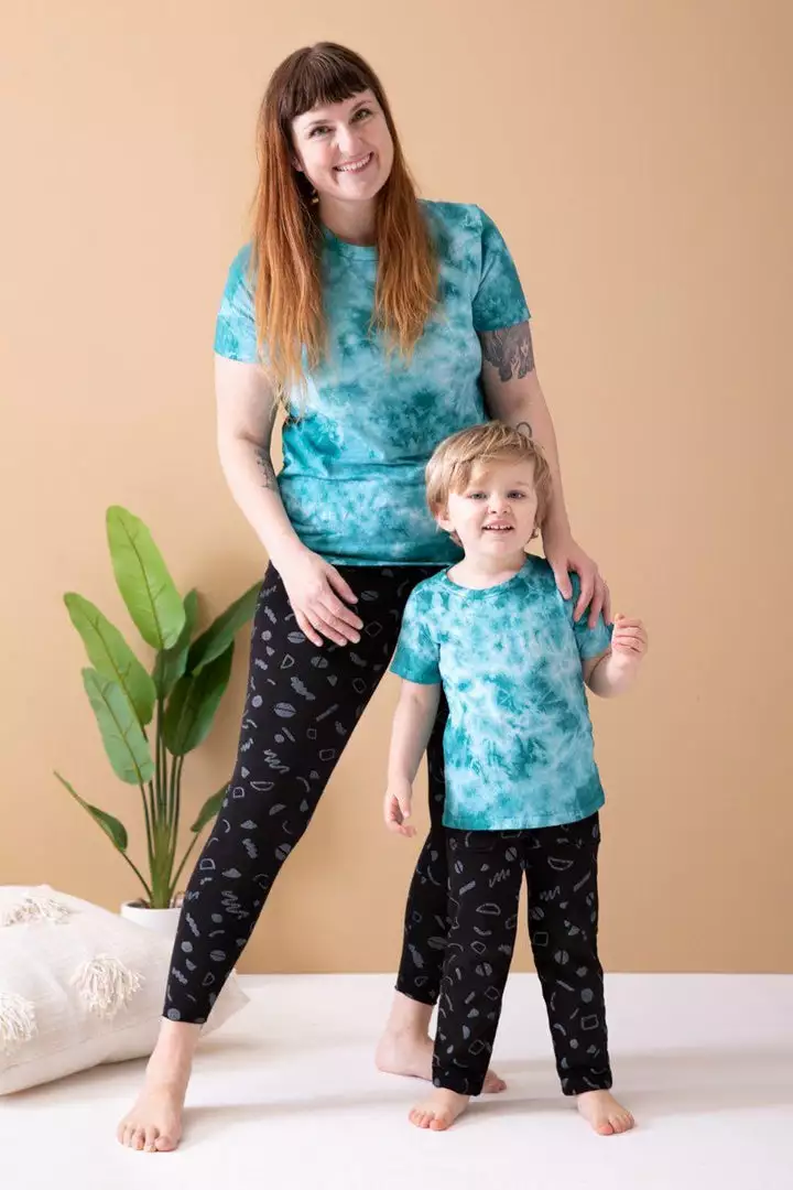 North Of West Kids' Squiggles Traveler Sweatpants - Black 4 North Of West Kids' Squiggles Traveler Sweatpants - Black