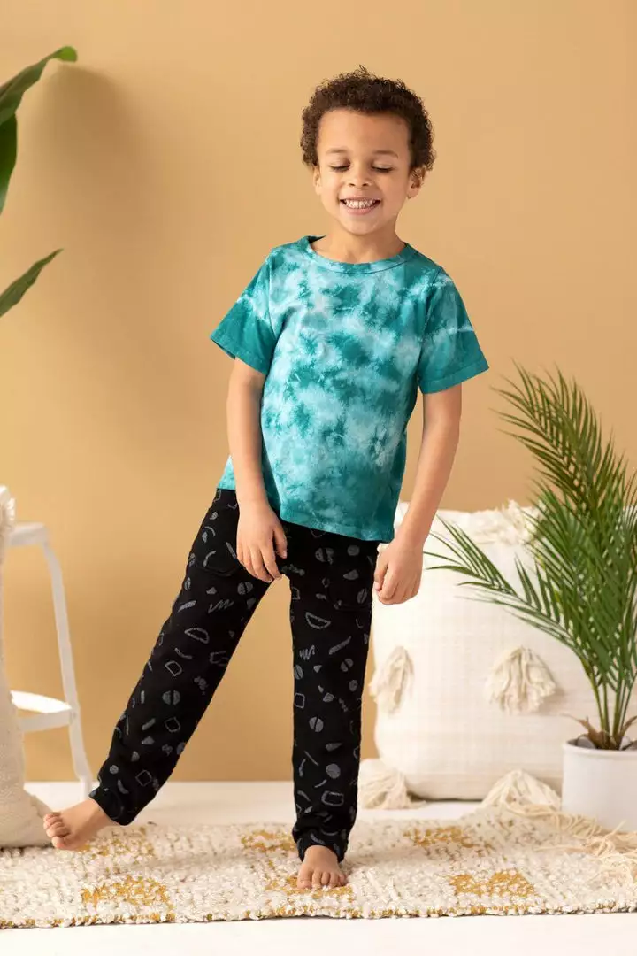 North Of West Kids' Squiggles Traveler Sweatpants - Black 2 North Of West Kids' Squiggles Traveler Sweatpants - Black