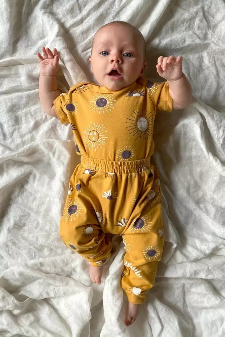 North Of West Sale Kids' Suns Onesie - Golden 2 North Of West Sale Kids' Suns Onesie - Golden