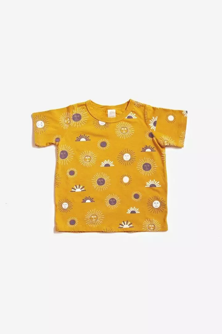 North Of West Sale Kids' Suns Tee - Golden 1 North Of West Sale Kids' Suns Tee - Golden