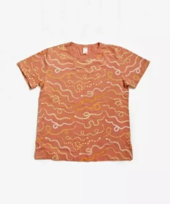 North Of West Taylor Snake Rainbow Tee - Sunset Sale