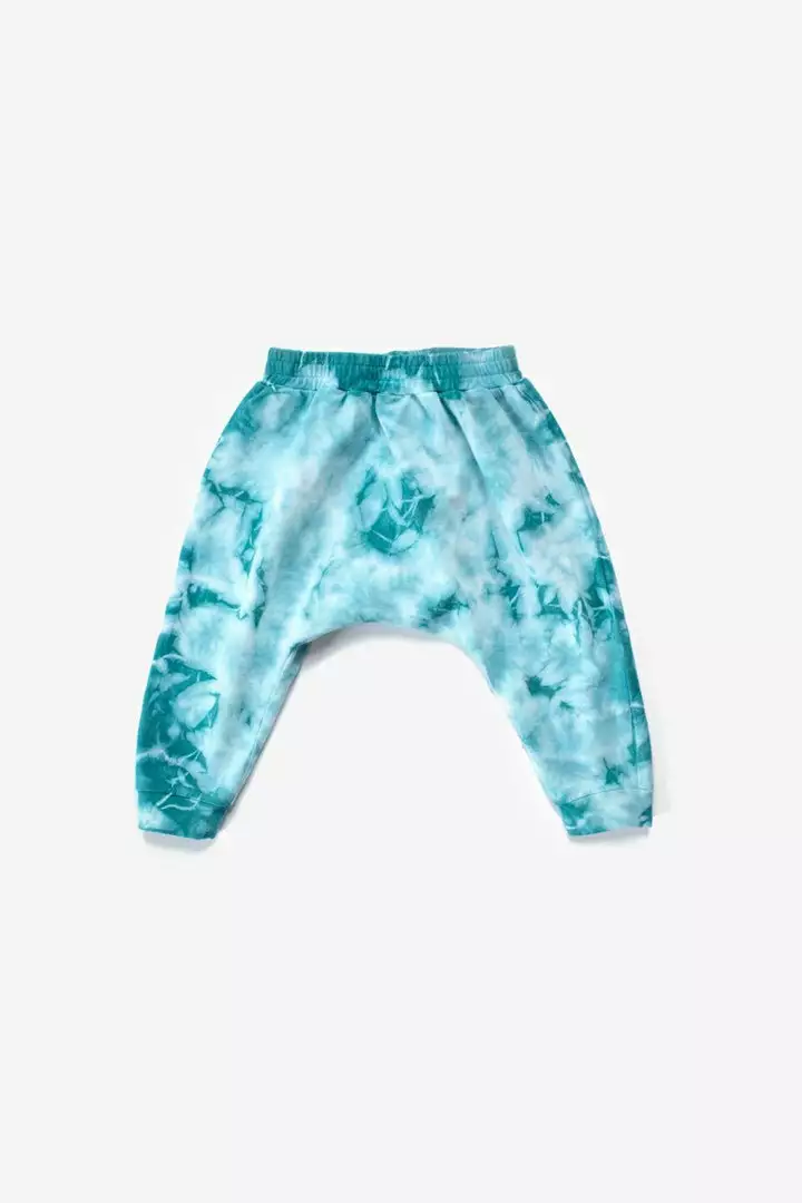North Of West Baby's Tie Dye Harem Pants - Atlantic Sale 1 North Of West Baby's Tie Dye Harem Pants - Atlantic Sale