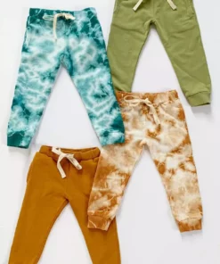 North Of West Kids' Tie Dye Jogger - Amber