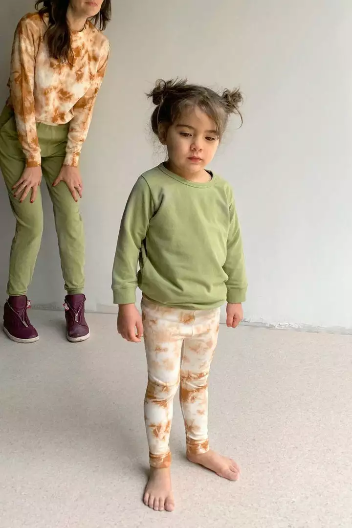 North Of West Kids' Tie Dye Legging - Amber Sale 4 North Of West Kids' Tie Dye Legging - Amber Sale