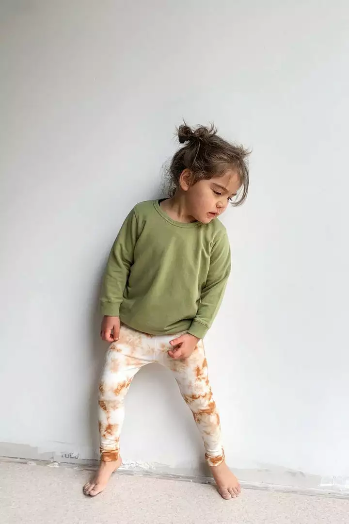 North Of West Kids' Tie Dye Legging - Amber Sale 3 North Of West Kids' Tie Dye Legging - Amber Sale