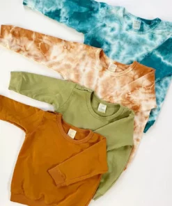 North Of West Kids' Tie Dye Sweatshirt - Amber Sale