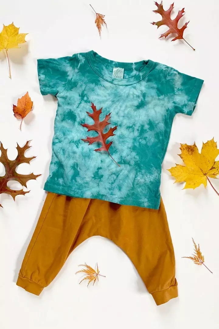 North Of West Kids' Tie Dye Tee - Amber 6 North Of West Kids' Tie Dye Tee - Amber