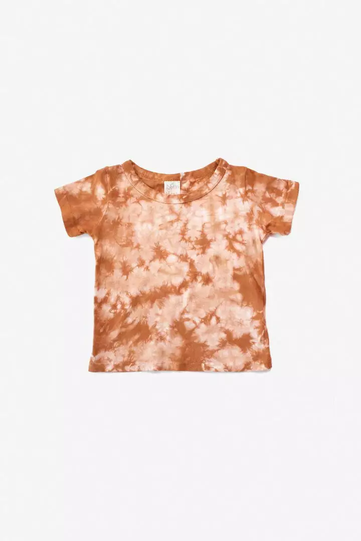 North Of West Kids' Tie Dye Tee - Amber 1 North Of West Kids' Tie Dye Tee - Amber