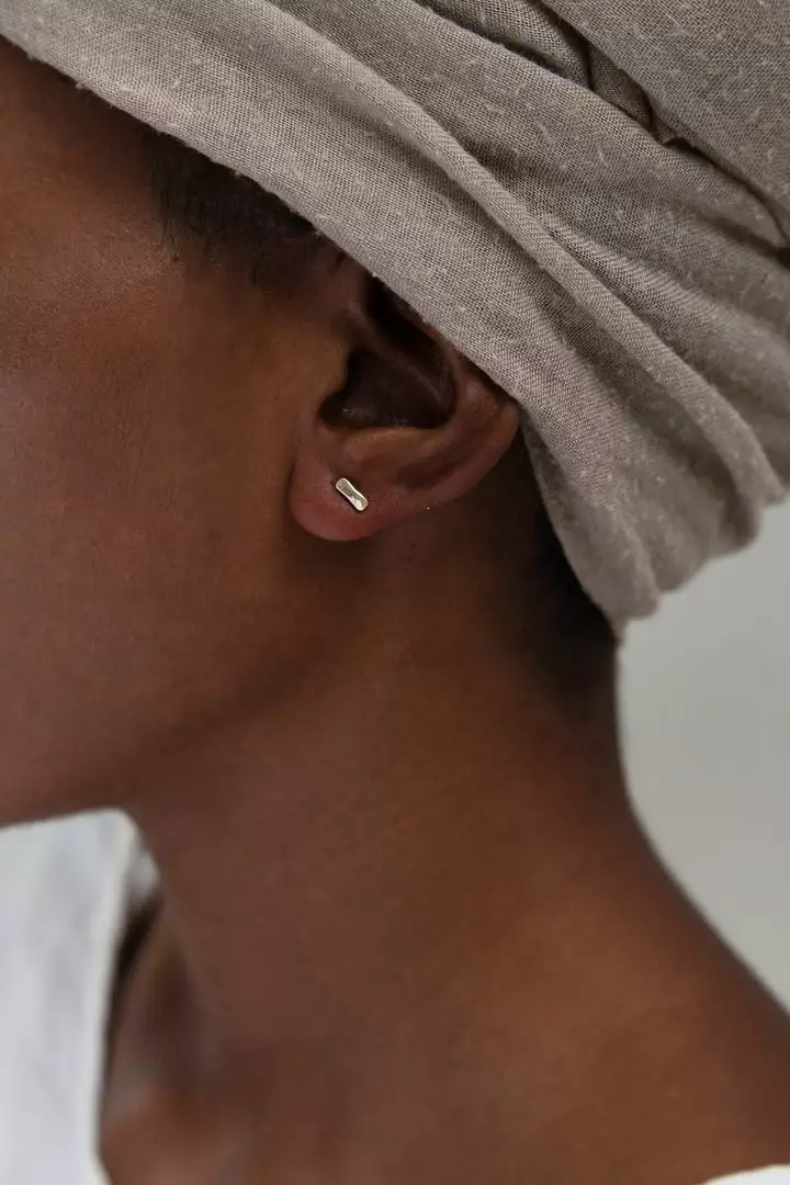 Yewo Nyondo Recycled Stud Earrings Jewelry 2 Yewo Nyondo Recycled Stud Earrings Jewelry