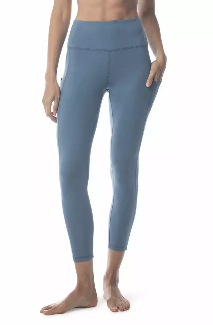 Synergy Organic Clothing On The Move Pant - Teal 1 Synergy Organic Clothing On The Move Pant - Teal