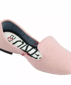 ONE432 Women's Recycled Jutti Loafer - Chai Pink Shoes