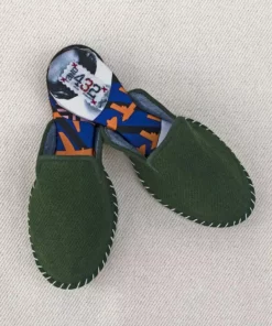 ONE432 Recycled Unisex Slippers - Gumbat Green Shoes
