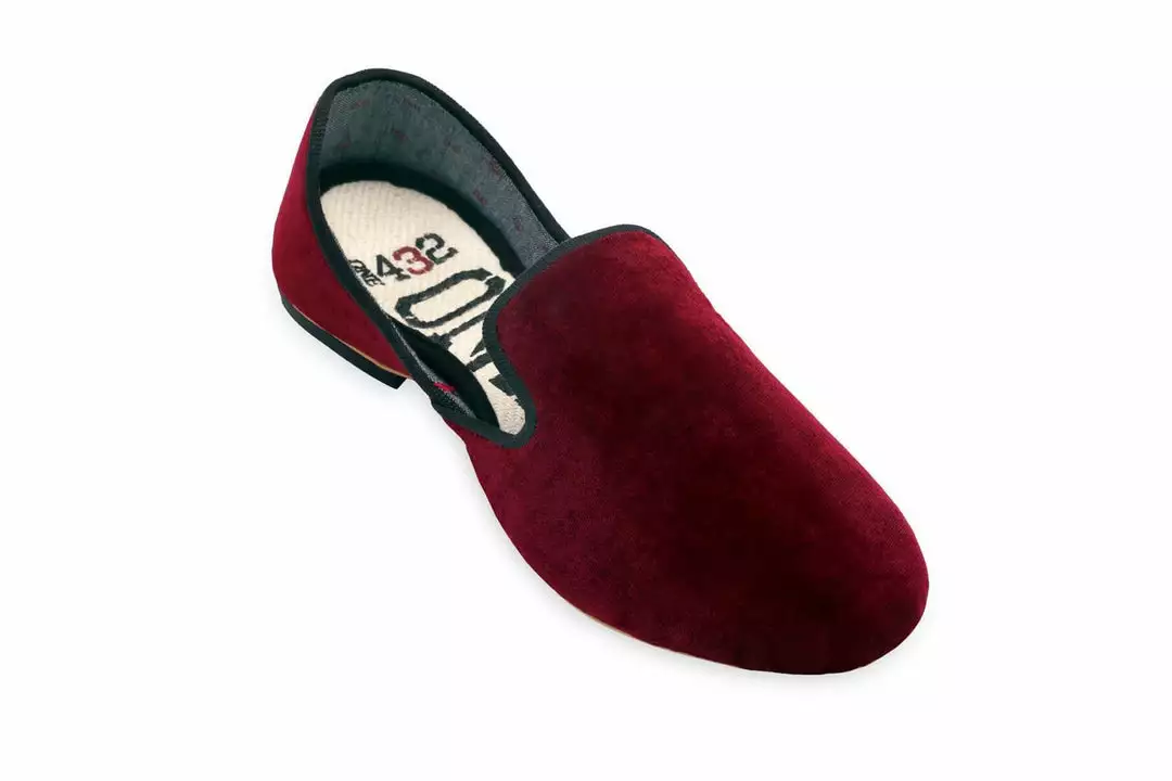 ONE432 Men's Nawab Jutti Loafer - Scarlet 2 ONE432 Men's Nawab Jutti Loafer - Scarlet