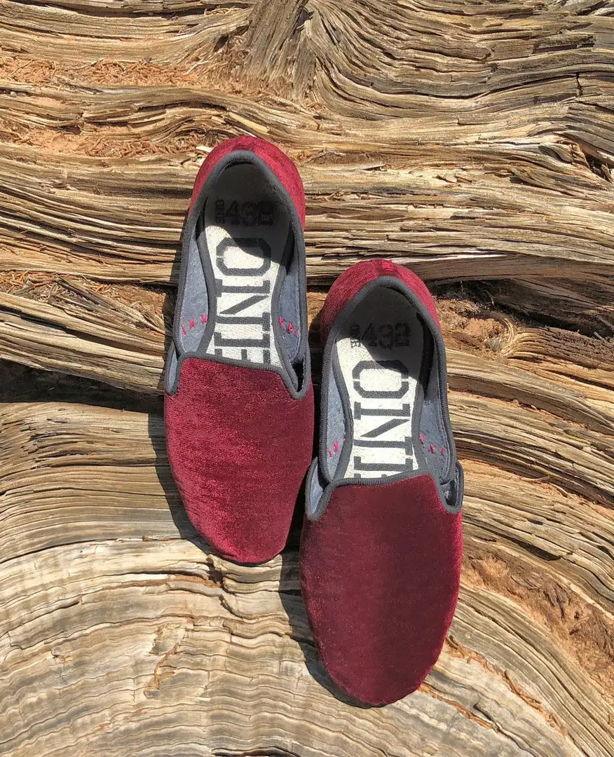 ONE432 Men's Nawab Jutti Loafer - Scarlet 5 ONE432 Men's Nawab Jutti Loafer - Scarlet