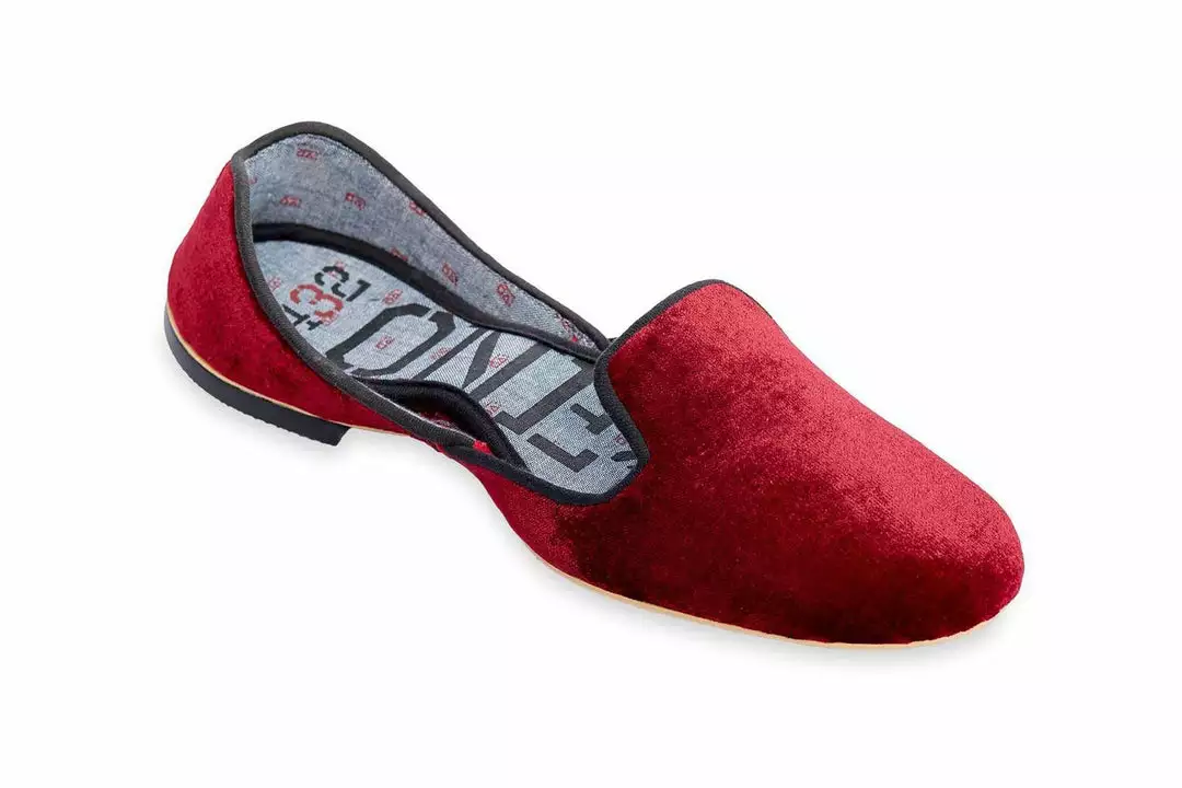 ONE432 Shoes Women's Begum Jutti Loafer - Scarlet 2 ONE432 Shoes Women's Begum Jutti Loafer - Scarlet