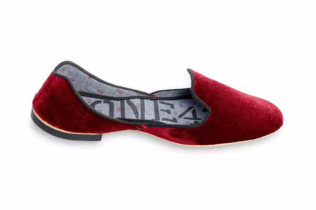 ONE432 Shoes Women's Begum Jutti Loafer - Scarlet 1 ONE432 Shoes Women's Begum Jutti Loafer - Scarlet