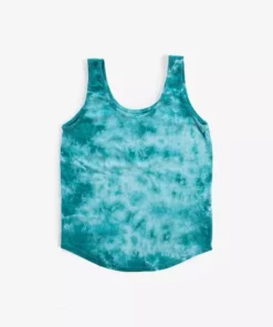 North Of West Emily Tie Dye Tank Top - Atlantic Sale