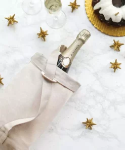 Aplat Vin Zero Waste Two Bottle Wine Tote - Stone Best Sellers