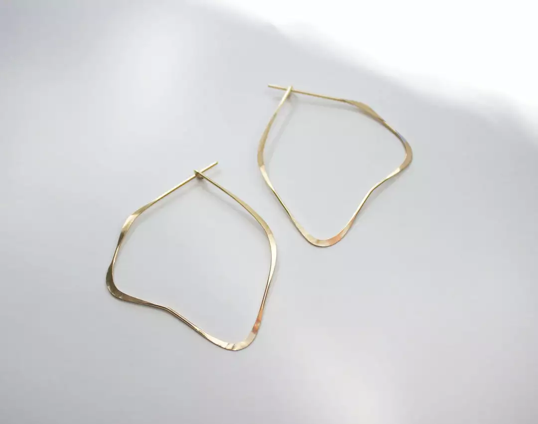 L.Greenwalt Jewelry Organic Hoop Earrings Best Sellers 1 L.Greenwalt Jewelry Organic Hoop Earrings Best Sellers