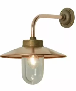 Ameico Round Exterior Bracket Light - Bronze