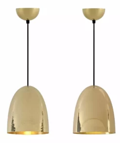 Ameico Stanley Medium Pendant Light - Brass Lighting 6 Ameico Stanley Medium Pendant Light - Brass Lighting