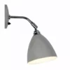 Ameico Lighting Task Short Wall Light - Putty Gray