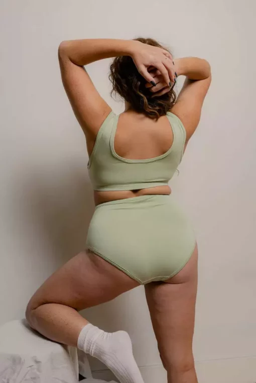 Mary Young Sustainable Materials Orly Bamboo High Brief Underwear