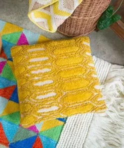 Casa Amarosa Oro Throw Pillow Cover