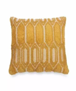 Casa Amarosa Oro Throw Pillow Cover