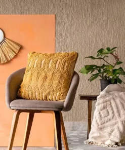 Casa Amarosa Oro Throw Pillow Cover