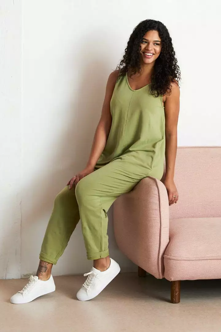 North Of West Sale Parker Jumpsuit - Moss 3 North Of West Sale Parker Jumpsuit - Moss