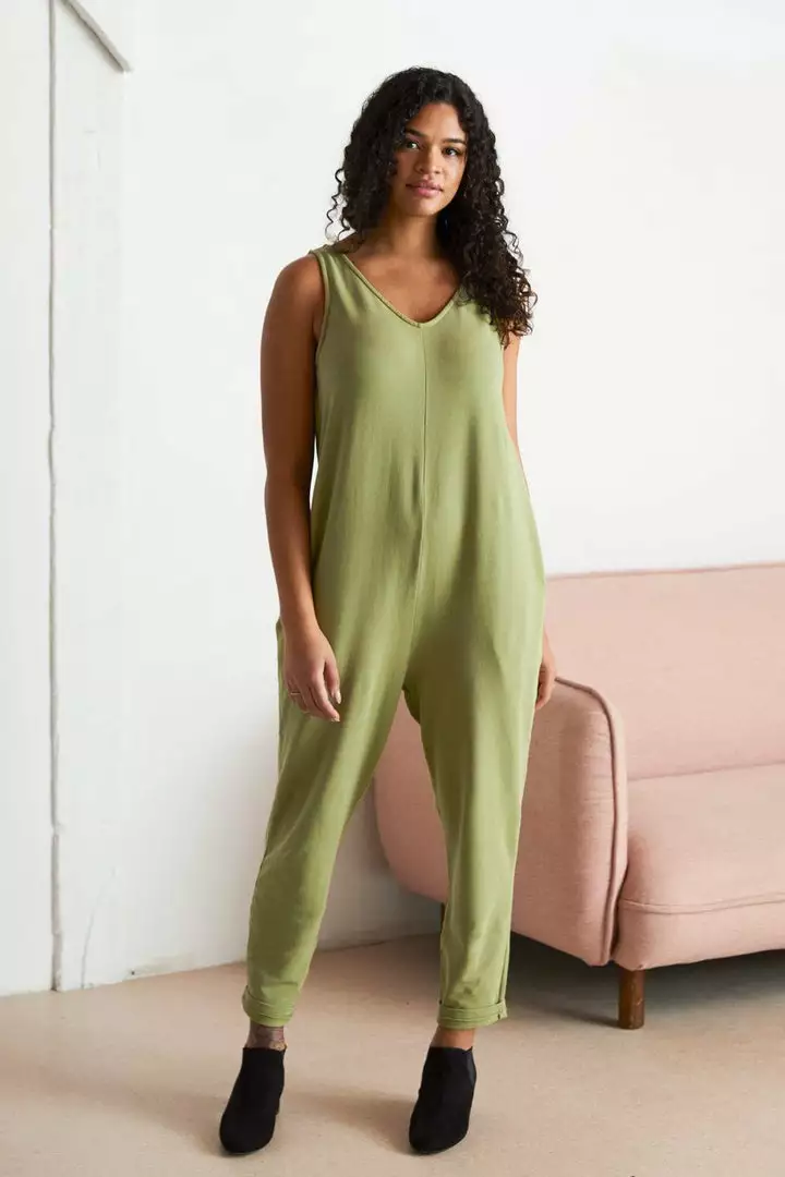 North Of West Sale Parker Jumpsuit - Moss 4 North Of West Sale Parker Jumpsuit - Moss