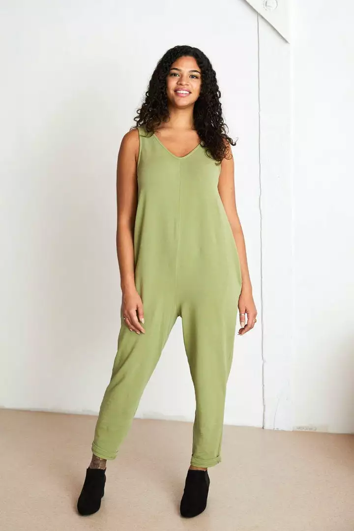 North Of West Sale Parker Jumpsuit - Moss 1 North Of West Sale Parker Jumpsuit - Moss