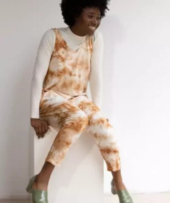 North Of West Parker Tie Dye Jumpsuit - Amber Sale