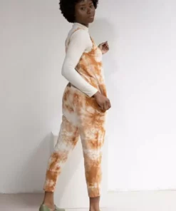North Of West Parker Tie Dye Jumpsuit - Amber Sale