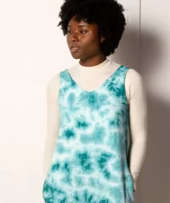 North Of West Parker Tie Dye Jumpsuit - Atlantic 15 North Of West Parker Tie Dye Jumpsuit - Atlantic