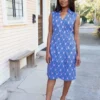 Passion Lilie Anchor Away Ikat Dress Clothing
