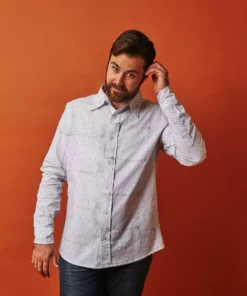 Passion Lilie Men's Avery Button Down Shirt