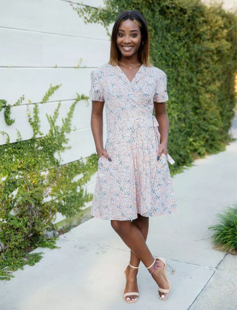 Passion Lilie Blushing Wrap Dress Best Sellers 1 Passion Lilie Blushing Wrap Dress Best Sellers