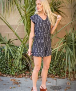 Passion Lilie Bree Ikat Jumpsuit Clothing