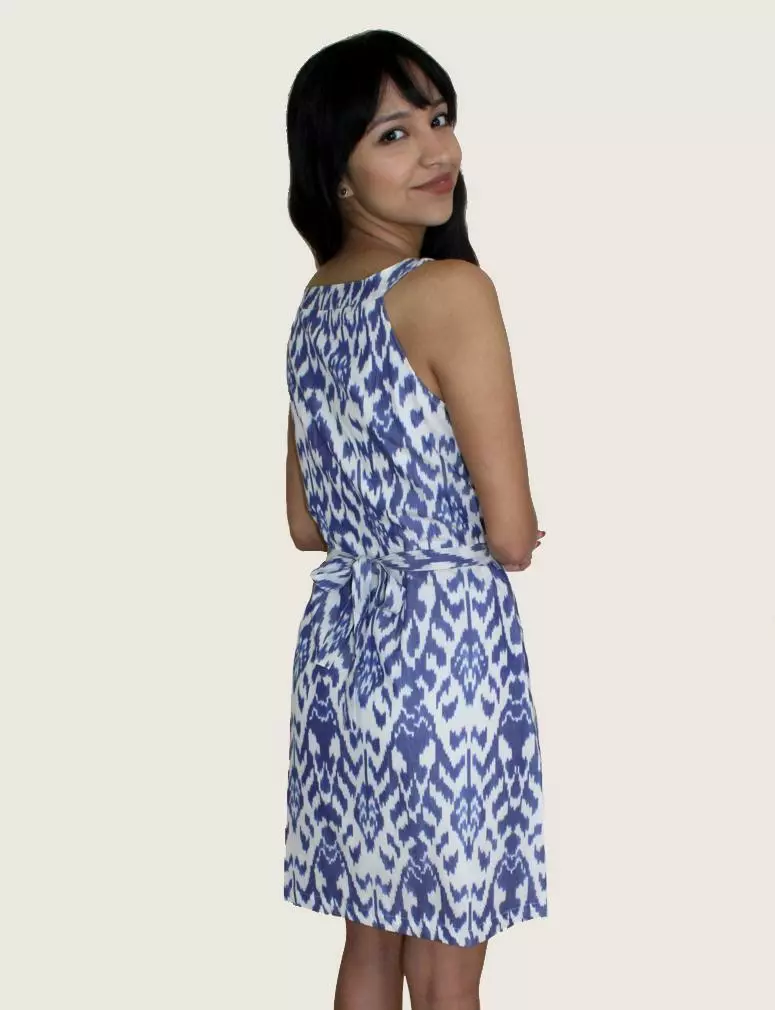 Passion Lilie Clothing Breezy Vibes Ikat Dress 2 Passion Lilie Clothing Breezy Vibes Ikat Dress