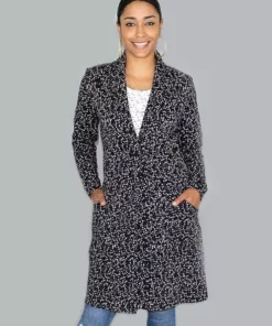 Passion Lilie Brooklyn Long Fleece Cardigan Clothing