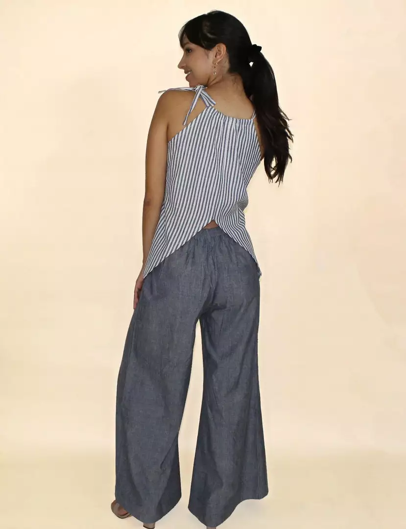 Passion Lilie Chambray Ikat Pants Clothing 2 Passion Lilie Chambray Ikat Pants Clothing