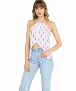 Passion Lilie Ella Ikat Top Clothing