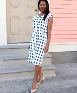 Passion Lilie Clothing Fiona Ikat Dress